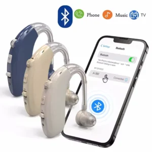 Bluetooth Intelligent Noise Reduction Hearing Aid Suitable For Elderly People, Rechargeable Hearing Aids To Improve Hearing